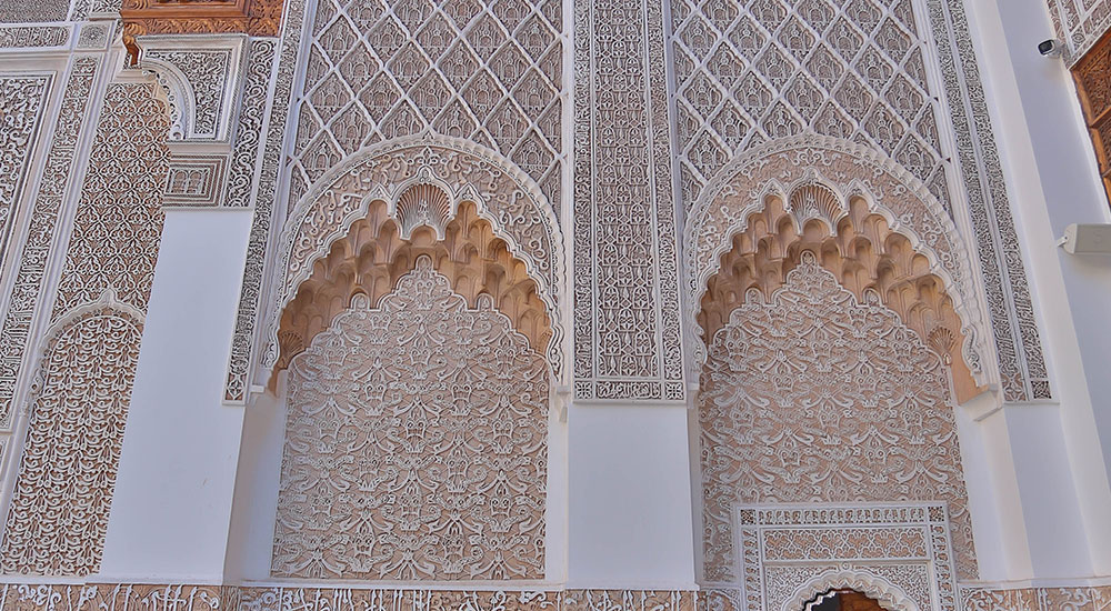 Sculpted plaster
